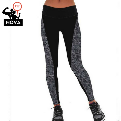 Plus Size Women's Fitness Leggings Quick-drying